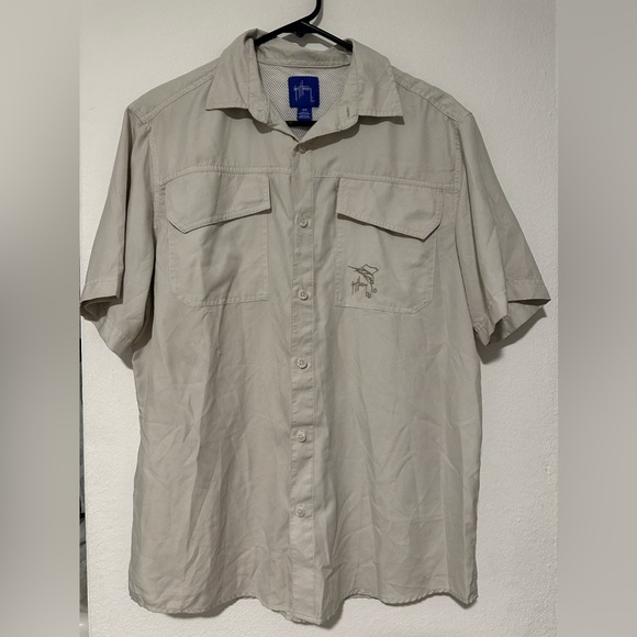 GUY HARVEY BUTTON DOWN SHIRT - Picture 1 of 1